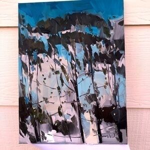 JOSE TRUJILLO Oil Painting Impressionism  Original Landscape w Certificate